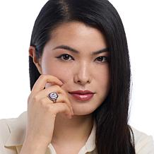 Radiance by Absolute™ Marysol Patton Emerald-Cut Sapphire-Color Ring