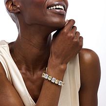 Radiance by Absolute™ Marysol Patton Yellow & White CZ Tennis Bracelet
