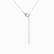 Radiance by Absolute Oval Framed Initial Pendant