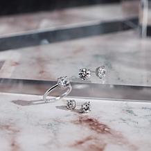 Radiance by Absolute™ Round Solitaire Stud Earrings