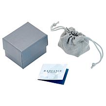 Radiance by Absolute™ Simulated Diamond 3mm Asscher Eternity Ring