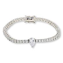 Radiance by Absolute™ Simulated Diamond Center Solitaire Line Bracelet