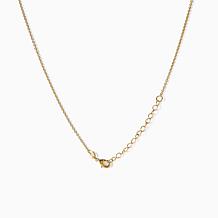 Radiance by Absolute™ Simulated Gemstone Padlock Drop Chain Necklace
