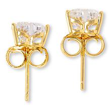 Radiance by Absolute™ Sterling Silver 7mm Heart Stud Earrings