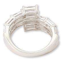 Radiance by Absolute™ Three-Row CZ Wrap Ring