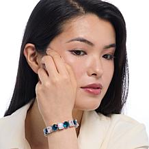 Radiance by Absolute™ White & Blue CZ Tennis Bracelet