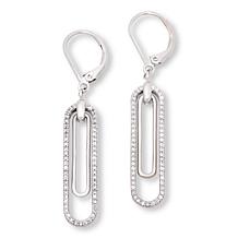 Radiance by Absolute™ x Katharine McPhee Pavé Paperclip Drop Earrings