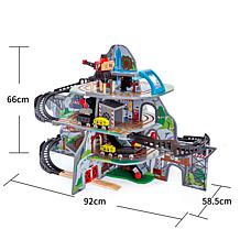 Railway Mighty Mountain Train Set- Multi-Level Play with Accessories