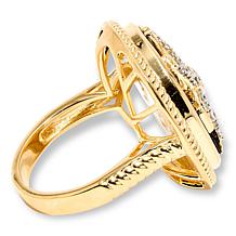 Rarities Lapis and Zircon Compass Ring