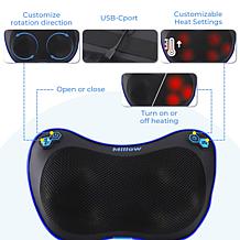ReAthlete Millow Shiatsu Rechargeable Massage Pillow