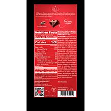 RED Chocolate 12ct 3.5oz Dark & Milk Chocolate Bars with Stocking 