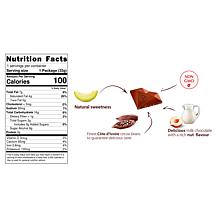 RED Chocolate 24-ct Nuts & Milk Chocolate Bars w/Easter Card