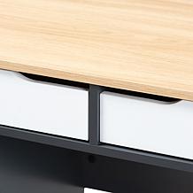 Reed 2-Drawer Multicolor Wood Computer Desk