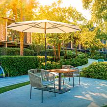 Reflection 9' OneClick Gen2 Tan Patio Market Umbrella