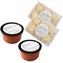 Relli's 24-count Spinach & Roasted Garlic Ravioli with 2-pack Sauce