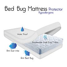 Remedy Bed Bug Dust Mite Cotton Mattress Protector-Full