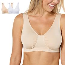 Rhonda Shear 2-pack Ahh Seamless Underwire Bra