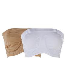 Rhonda Shear 2-pack Bandeau Ahh Bra