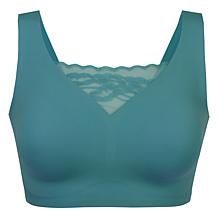 Rhonda Shear 2-pack Body Bra with Lace Inset