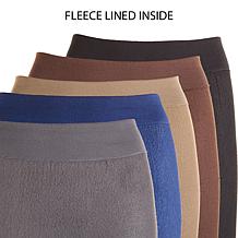 Rhonda Shear 2-pack Fleece Lined Legging - Petite