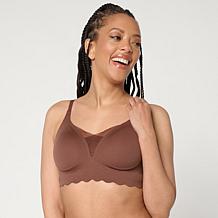 Rhonda Shear 2-pack Gel Bra with Scalloped Edge Detail