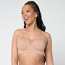 Rhonda Shear 2-pack Gel Bra with Scalloped Edge Detail