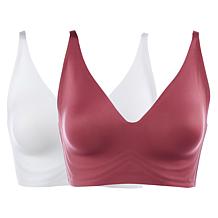 Rhonda Shear 2-pack Gel Bra without Back Closure