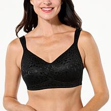 Rhonda Shear 2-pack Molded Cup Bra with Jacquard Print