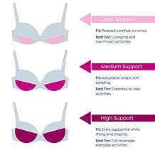 Rhonda Shear 2-pack Molded Cup Bra with Wrap Back