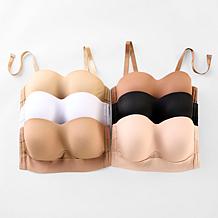 Rhonda Shear 2-pack Molded Cup Convertible Strapless Bra