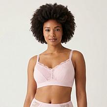 Rhonda Shear 2-pack Molded Cup Lace Bra with Invisible Edge