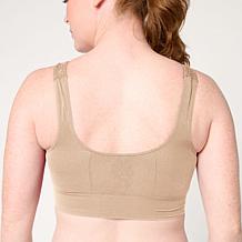 Rhonda Shear Seamless Underwire Bra with Lace Sling