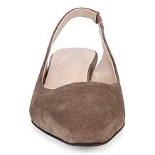 Ron White Bryne Oiled Suede Wedge Slingback