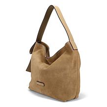 Ron White Dalo Suede Hobo Handbag