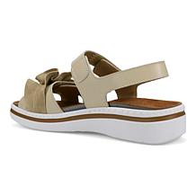 Ron White Francis Leather Footbed Sandal