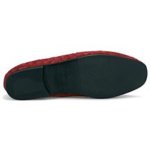 Ron White Maddie Suede Penny Loafer with Satin Shoe Bag