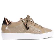 Ron White Orissa Leather Sneaker with Satin Shoe Bag