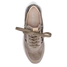 Ron White Zayla Leo Suede and Leather Sneaker