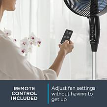 Rowenta Outdoor Extreme Fan, Portable and Weather Resistant - Black