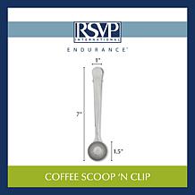 RSVP Coffee Scoop 'N Clip 