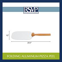 RSVP Folding Aluminum Pizza Peel