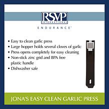 RSVP Jonas Easy Clean Garlic Press