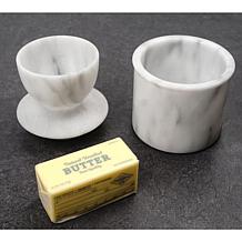 RSVP Marble Butter Pot