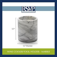 RSVP Marble Wine Cooler Tool Holder