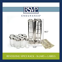 RSVP Revolving Spice Rack Set