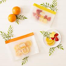 RSVP Set of 2 Eco Stand 'N Seal Bags