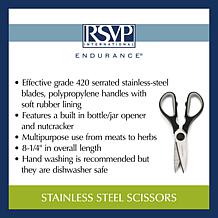 RSVP Stainless Steel Scissors