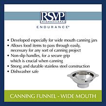 RSVP Wide Mouth Canning Funnel
