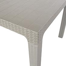 RTA Products Lucca 7-Piece Dining Set with Cushions