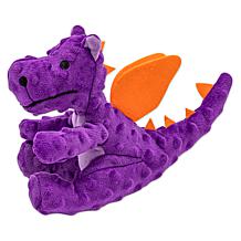 Ruffin' It Tuff Plush Dragon Dog Toy, Soft Durable Plush for Dogs